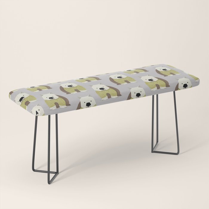 Whimsical Wombat Bench Gallery Image 1
