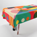 Geometric Girls Tablecloth Gallery Image 1