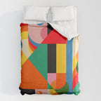 Geometric Girls Duvet Cover Gallery Image 6