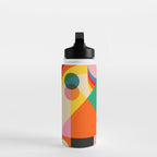 Geometric Girls Water Bottle Gallery Image 3