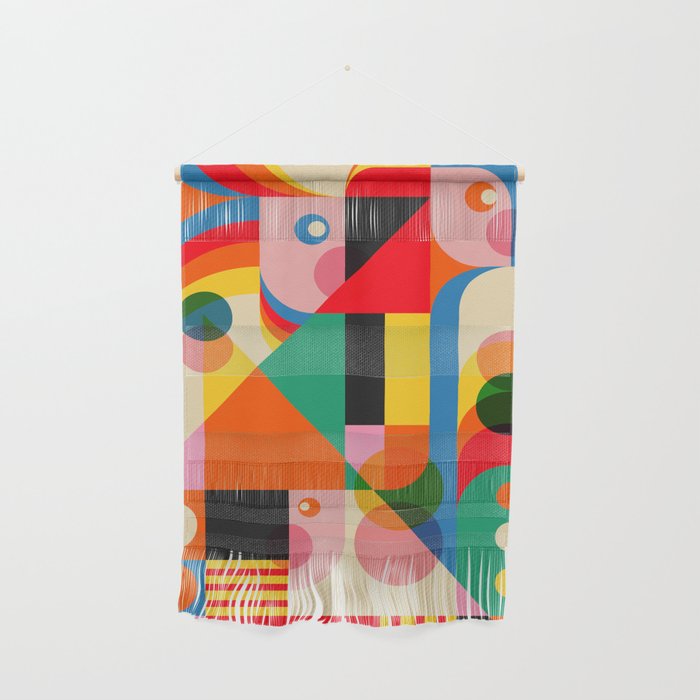 Geometric Girls Wall Hanging Gallery Image 1