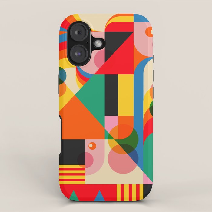 Geometric Girls iPhone Case Gallery Image 1