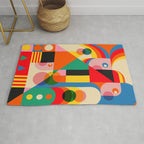 Geometric Girls Rug Gallery Image 1