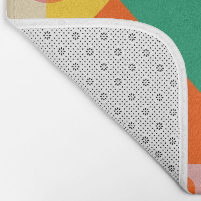 Geometric Girls Bath Mat Gallery Image 2