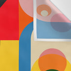 Geometric Girls Wall Tapestry Gallery Image 3