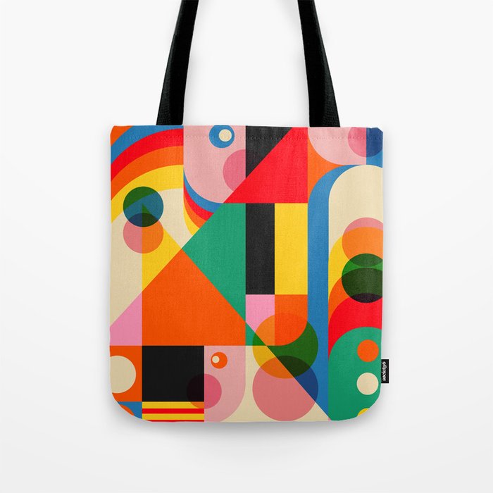Geometric Girls Tote Bag Gallery Image 1