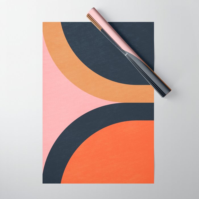 Mallorca: Bauhaus Abstraction 02 Wrapping Paper Gallery Image 1