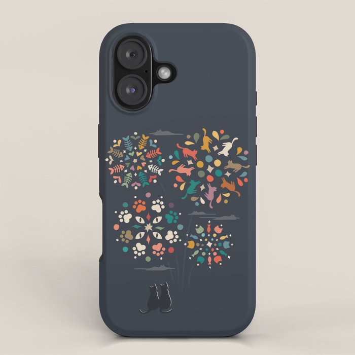 Cat Landscape 143 iPhone Case Gallery Image 1