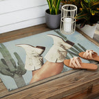 These Boots - Cactus & Yeehaw Outdoor Rug Gallery Image 2