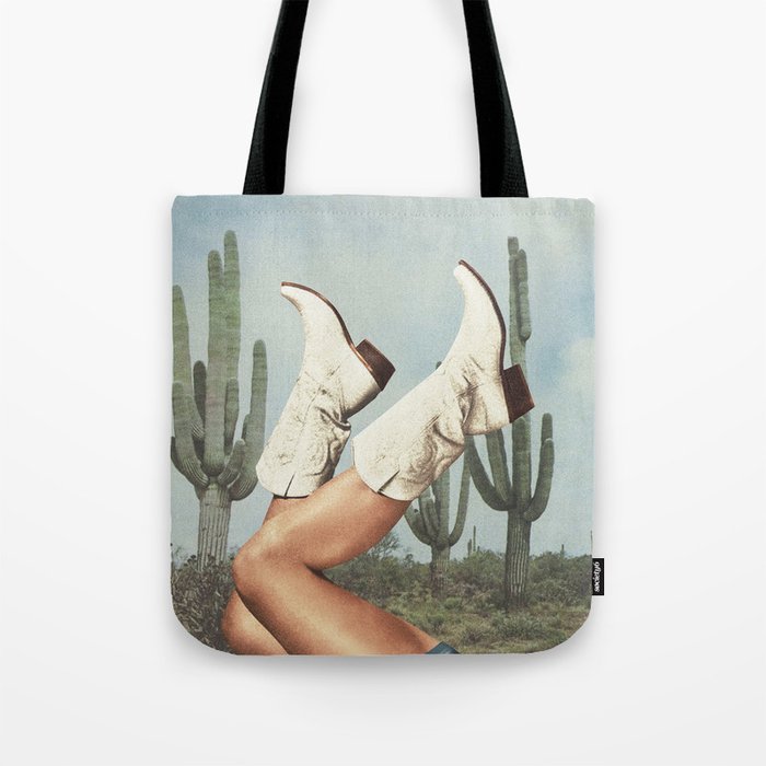 These Boots - Cactus & Yeehaw Tote Bag Gallery Image 1