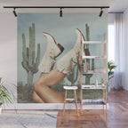 These Boots - Cactus & Yeehaw Wall Mural Gallery Image 1