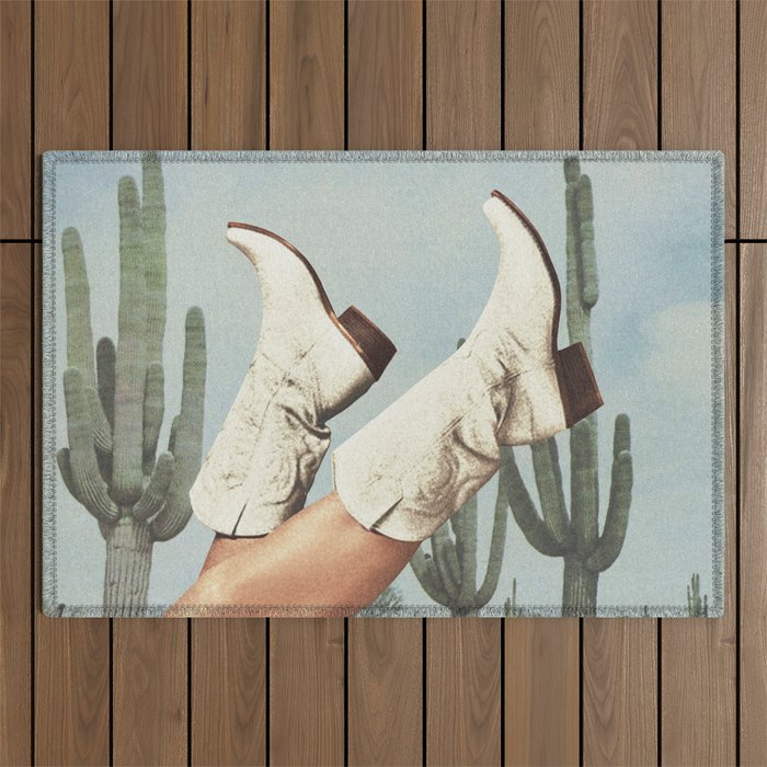 These Boots - Cactus & Yeehaw Outdoor Rug Gallery Image 1