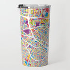 New Orleans Street Map Travel Mug Gallery Image 3