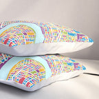 New Orleans Street Map Pillow Sham Gallery Image 3