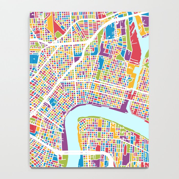 New Orleans Street Map Notebook Gallery Image 4