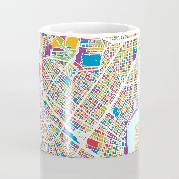 New Orleans Street Map Coffee Mug Gallery Image 4