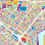 New Orleans Street Map Coffee Mug Gallery Image 2