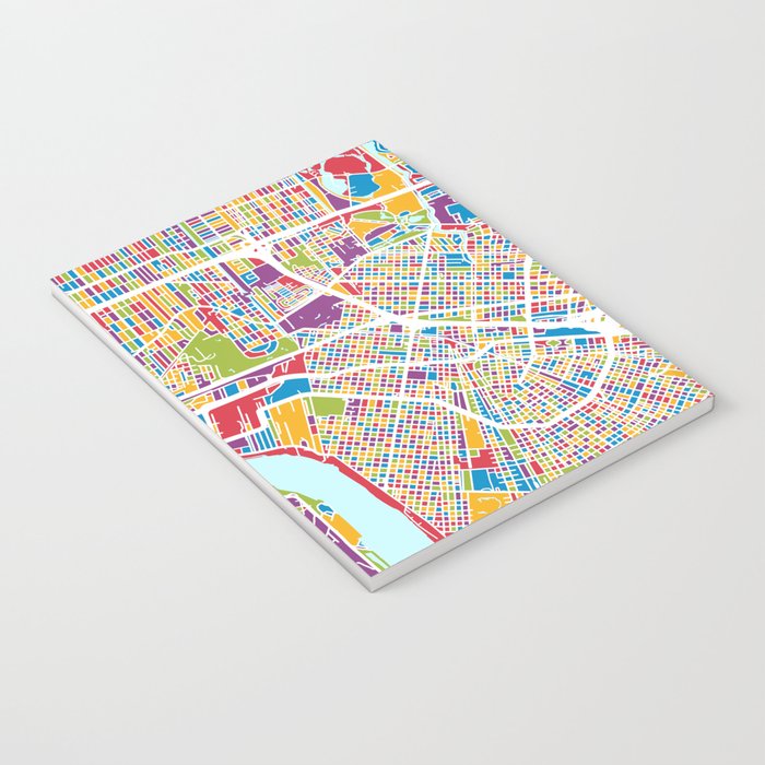 New Orleans Street Map Notebook Gallery Image 3