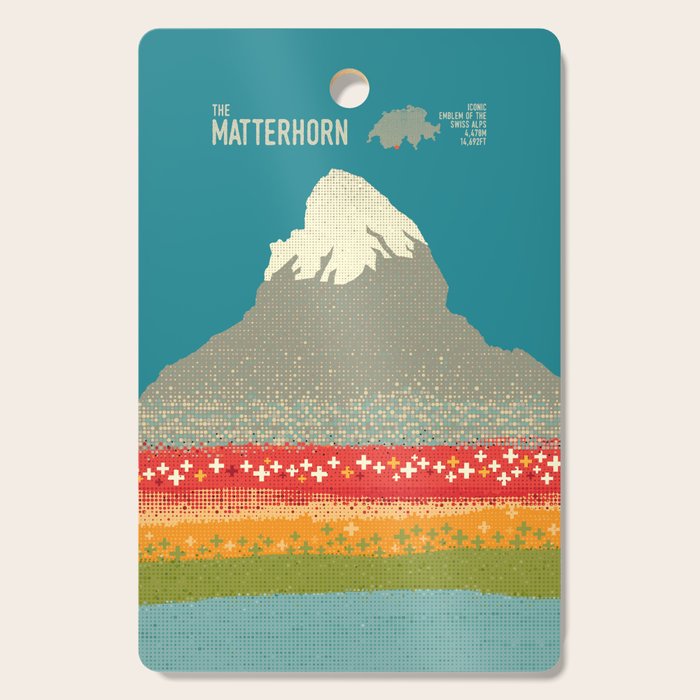 The Matterhorn Cutting Board Gallery Image 1