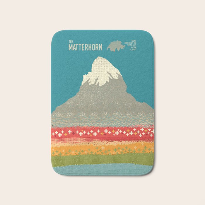 The Matterhorn Bath Mat Gallery Image 1