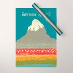 The Matterhorn Wrapping Paper Gallery Image 1