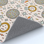 Diamonds and Disco Balls Print Rug Gallery Image 4