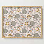Diamonds and Disco Balls Print Serving Tray Gallery Image 1