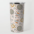 Diamonds and Disco Balls Print Travel Mug Gallery Image 1