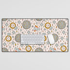 Diamonds and Disco Balls Print Desk Mat Gallery Image 1