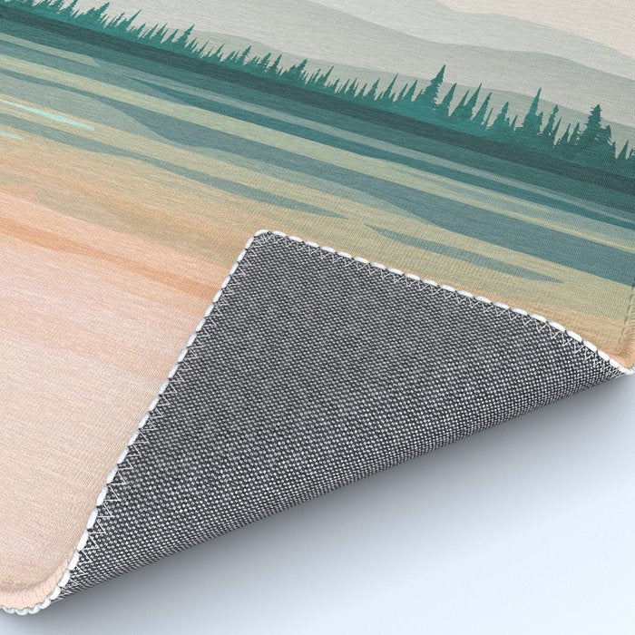 Spring Forest Lake Rug Gallery Image 4