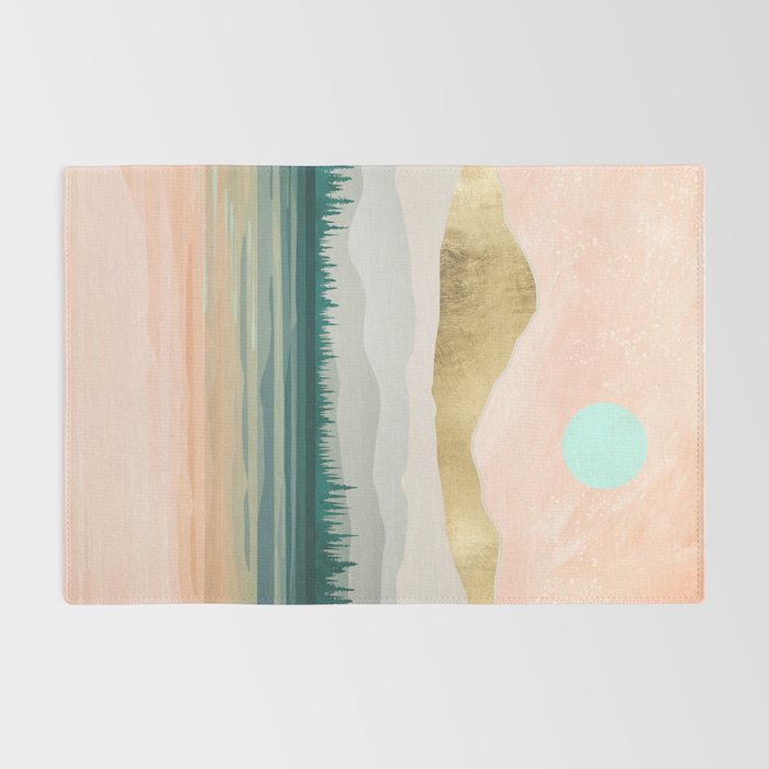 Spring Forest Lake Rug Gallery Image 2
