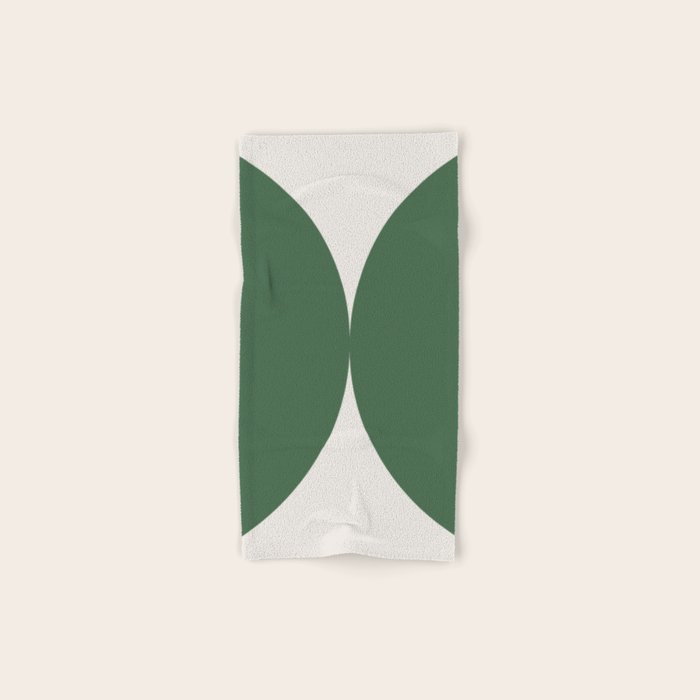 Bold Geometric Shapes Maximalism XIII Green Towels Gallery Image 1