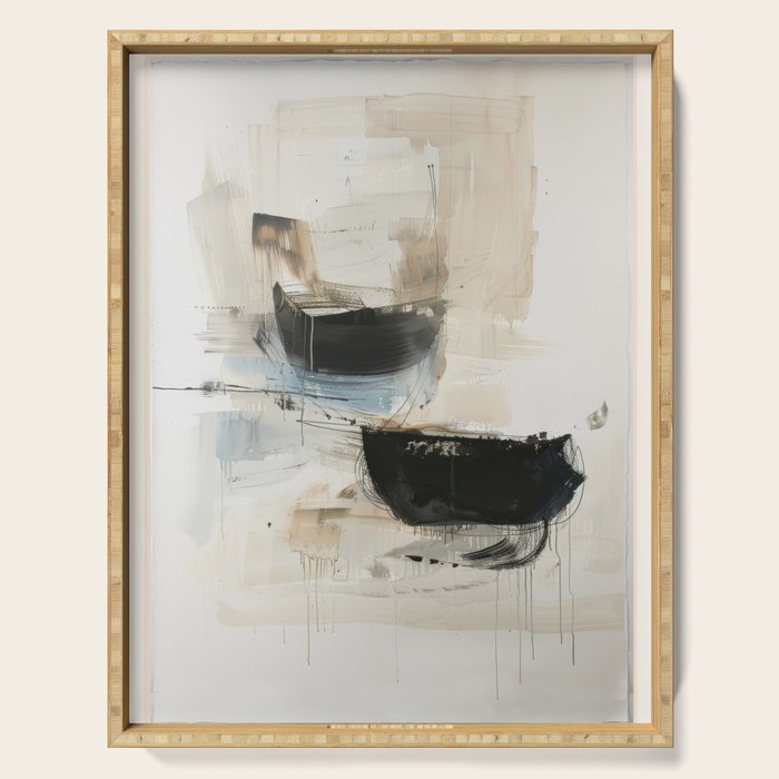 Tide Forms I Serving Tray Gallery Image 1