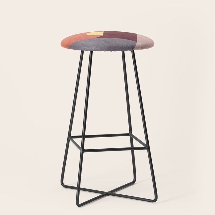 LANDSHAPES / Mountains - Sunset Stool Gallery Image 1
