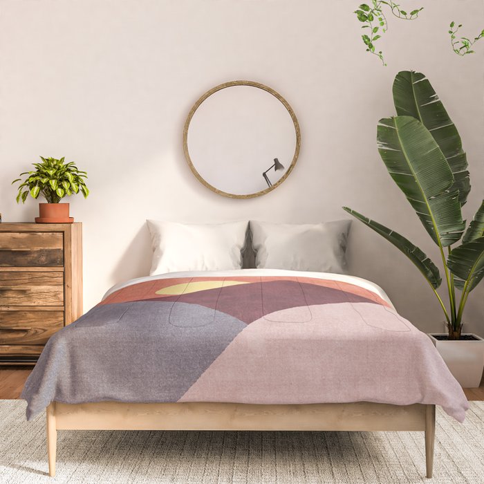 LANDSHAPES / Mountains - Sunset Comforter Gallery Image 3
