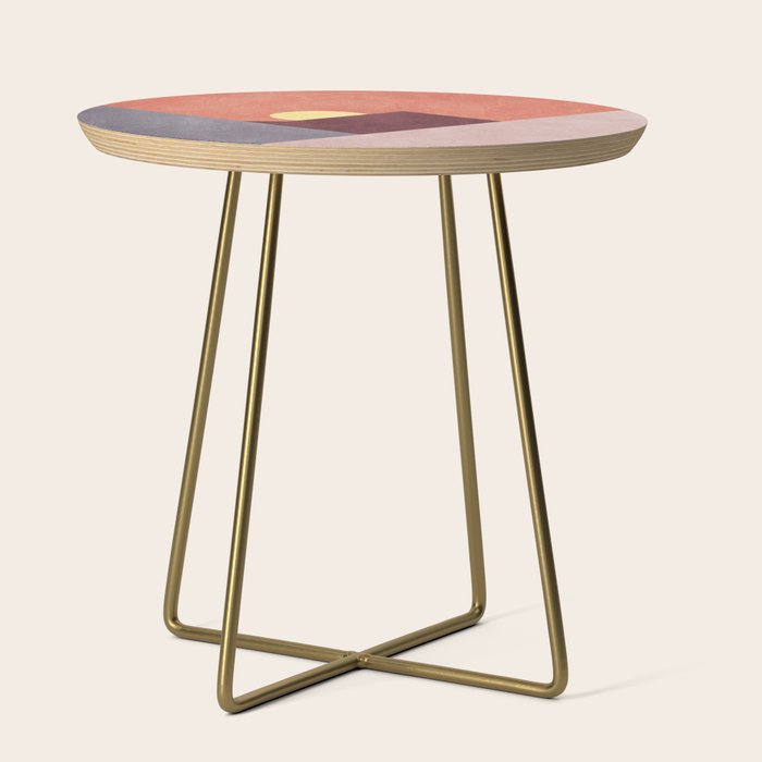 LANDSHAPES / Mountains - Sunset Side Table Gallery Image 1