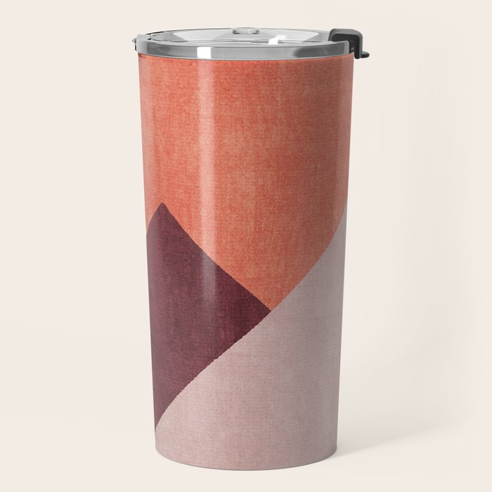 LANDSHAPES / Mountains - Sunset Travel Mug Gallery Image 2