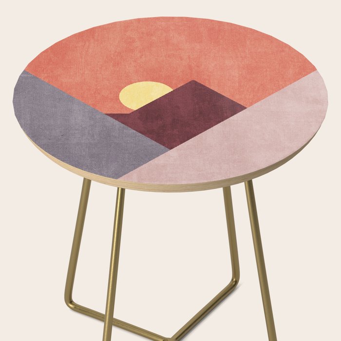 LANDSHAPES / Mountains - Sunset Side Table Gallery Image 2