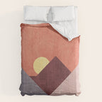 LANDSHAPES / Mountains - Sunset Comforter Gallery Image 6