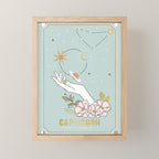 Capricorn Zodiac Series Mini Art Print Gallery Image 1