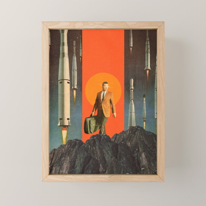 The Departure Mini Art Print Gallery Image 1