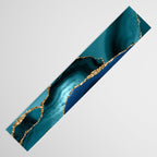 Ocean Blue Mermaid Marble Table Runner Gallery Image 3