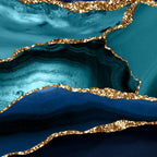Ocean Blue Mermaid Marble Coffee Mug Gallery Image 2