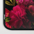 Vintage & Shabby Chic - Dark Red Antique Night Roses Botanical Garden Laptop Sleeve Gallery Image 3