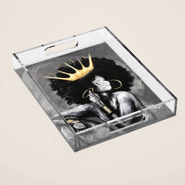 Naturally Queen VI Acrylic Tray Gallery Image 1