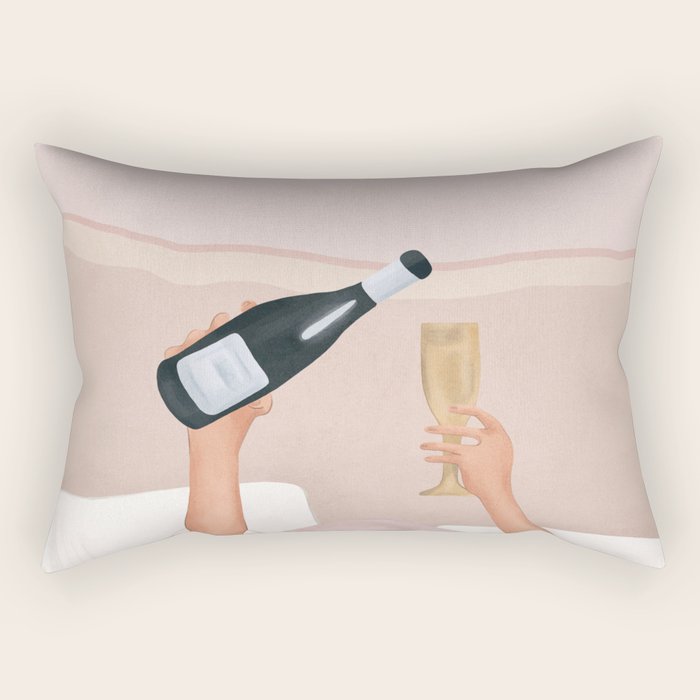 Morning Wine Rectangular Pillow Gallery Image 2