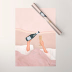 Morning Wine Wrapping Paper Gallery Image 1