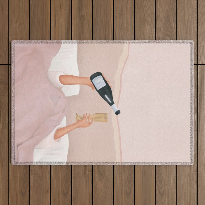 Morning Wine Outdoor Rug Gallery Image 1