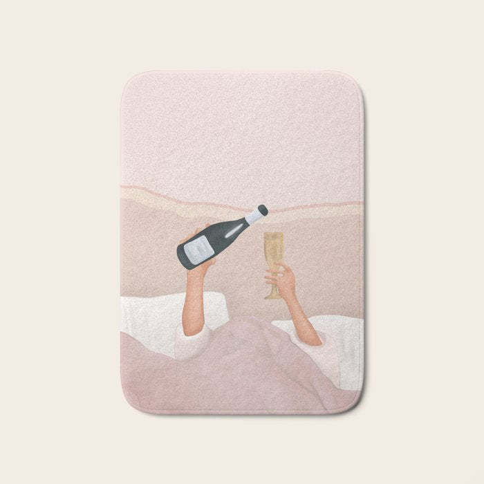 Morning Wine Bath Mat Gallery Image 1