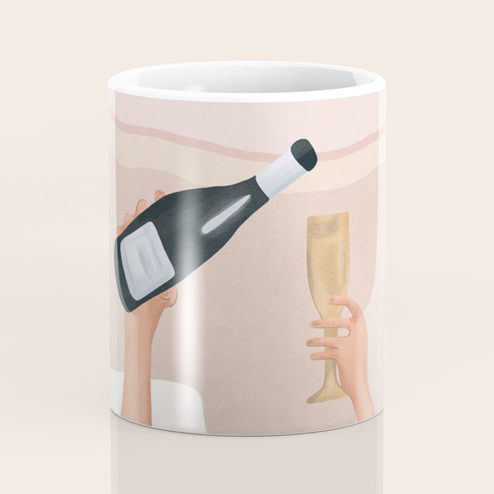 Morning Wine Coffee Mug Gallery Image 4